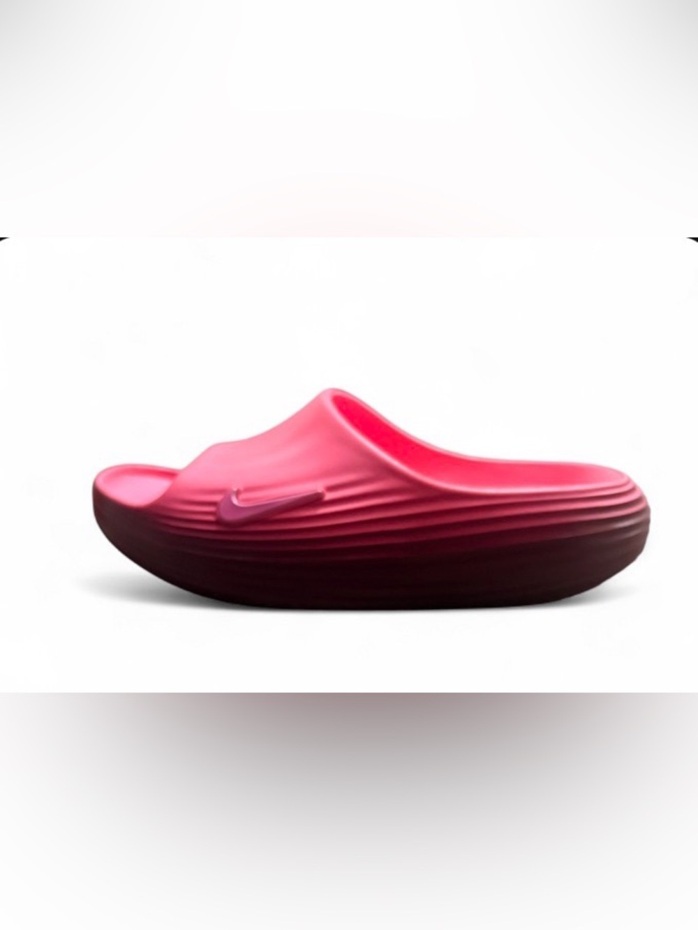 Nike Kids Slip-On Clog in Bright Pink